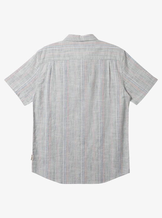 Quiksilver Pyke Classic Shirt-Blue Fog