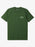 Quiksilver Logo Lockup Tee-Greener Pastures