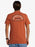 Quiksilver Logo Lockup Tee-Baked Clay