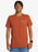 Quiksilver Logo Lockup Tee-Baked Clay