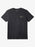 Quiksilver Surf Lockup Mod Tee-Charcoal Heather