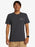 Quiksilver Surf Lockup Mod Tee-Charcoal Heather
