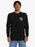 Quiksilver Circled Script L/S Tee-Black