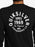 Quiksilver Circled Script L/S Tee-Black