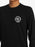Quiksilver Circled Script L/S Tee-Black