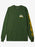 Quiksilver Omni Logo L/S Tee-Greener Pastures