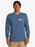 Quiksilver Omni Logo L/S Tee-Bering Sea