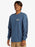Quiksilver Omni Logo L/S Tee-Bering Sea