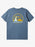 Quiksilver Clean Circle Tee-Bering Sea