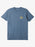 Quiksilver Clean Circle Tee-Bering Sea