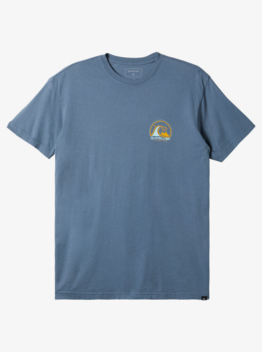 Quiksilver Clean Circle Tee-Bering Sea