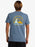 Quiksilver Clean Circle Tee-Bering Sea