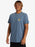 Quiksilver Clean Circle Tee-Bering Sea