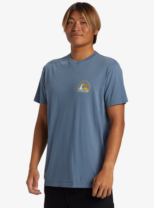 Quiksilver Clean Circle Tee-Bering REAL Watersports Sea —