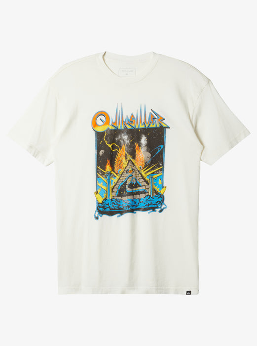 Quiksilver Rockin Tee-Antique White