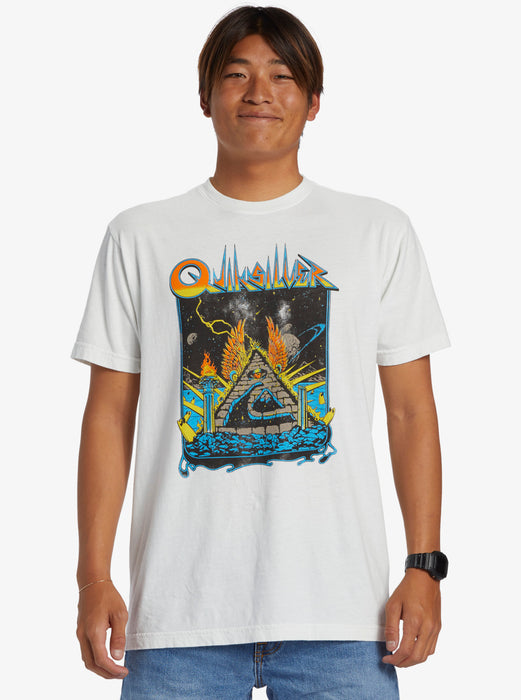 Quiksilver Rockin Tee-Antique White