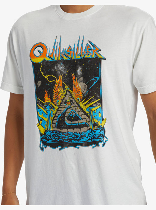 Quiksilver Rockin Tee-Antique White