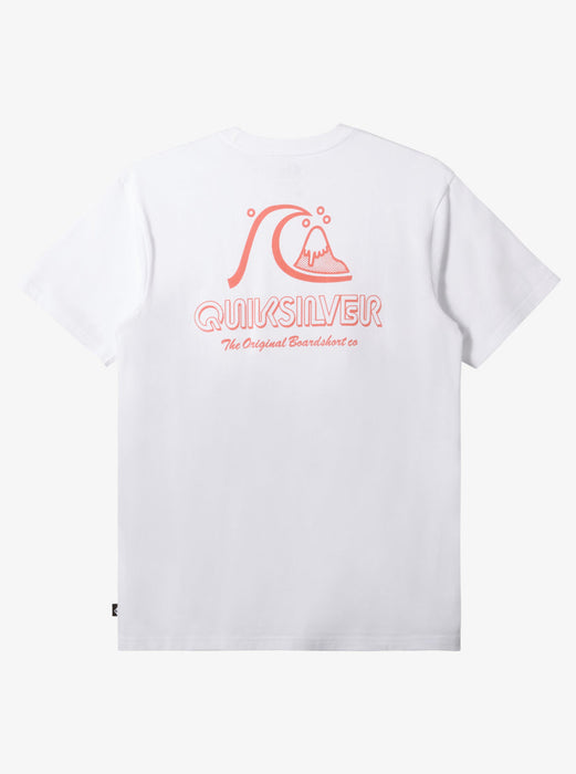 Quiksilver The Original Boardshort Tee-White