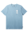 Quiksilver Tropical Breeze Mor Tee-Blue Shadow
