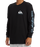 Quiksilver Comp Logo  L/S Tee-Black