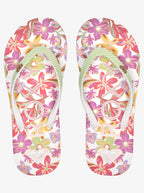 Roxy RG Pebbles VII Sandal-White/Green