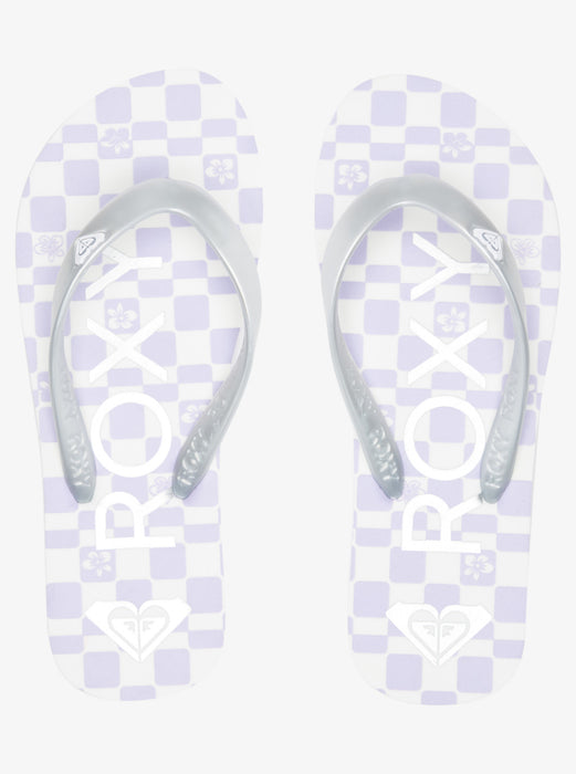 Roxy RG Tahiti VII Sandal-White/Purple