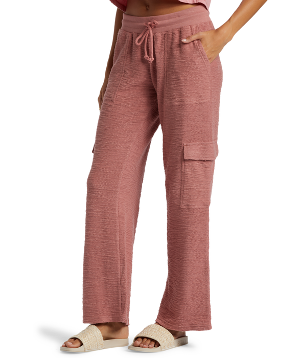 Roxy Off The Hook Cargo Pants-Ash Rose