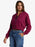 Roxy Shorebreak Zip Hooded Sweatshirt-Raspberry Radiance