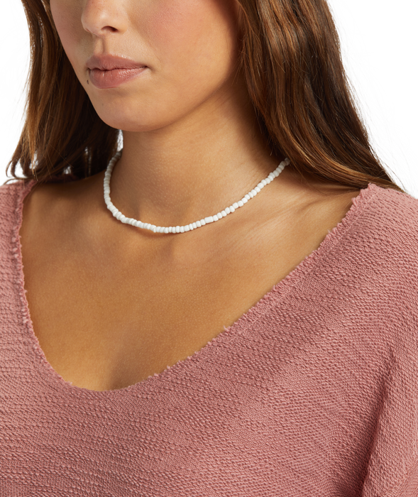 Roxy Made For You V-Neck L/S Shirt-Ash Rose