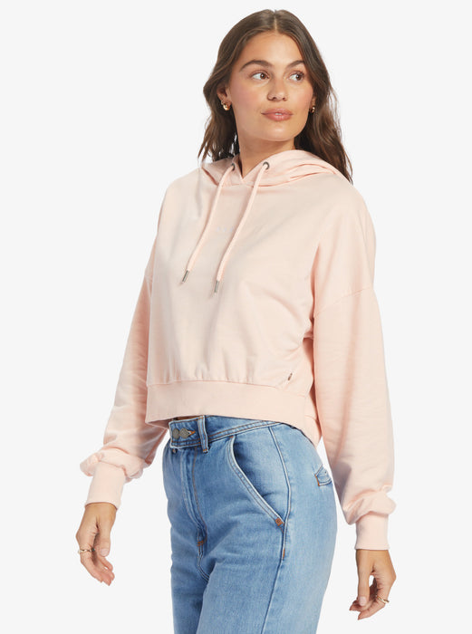 Roxy Onshore B Hooded Sweatshirt-Pale Dogwood