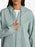 Roxy Oversized Evening Hike B Sweatshirt-Blue Surf