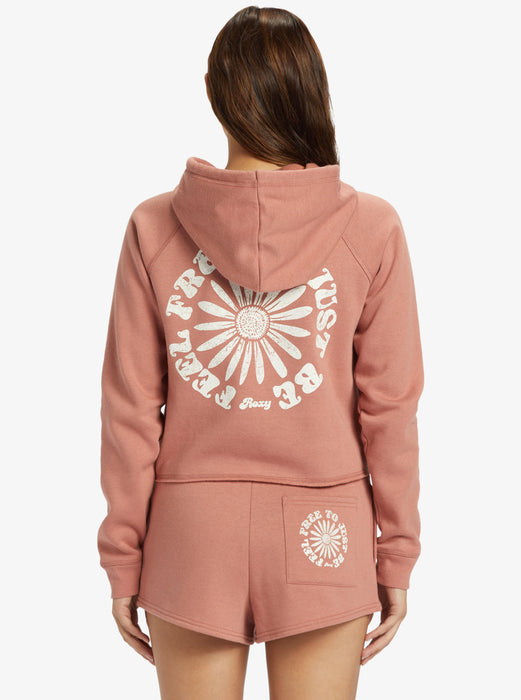 Roxy We Arrived Sweatshirt-Cedar Wood