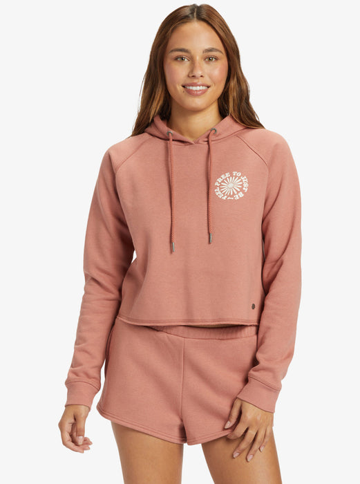 Roxy We Arrived Sweatshirt-Cedar Wood