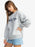 Roxy Morning Hike Crop Sweatshirt-Heritage Heather