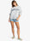 Roxy Morning Hike Crop Sweatshirt-Heritage Heather