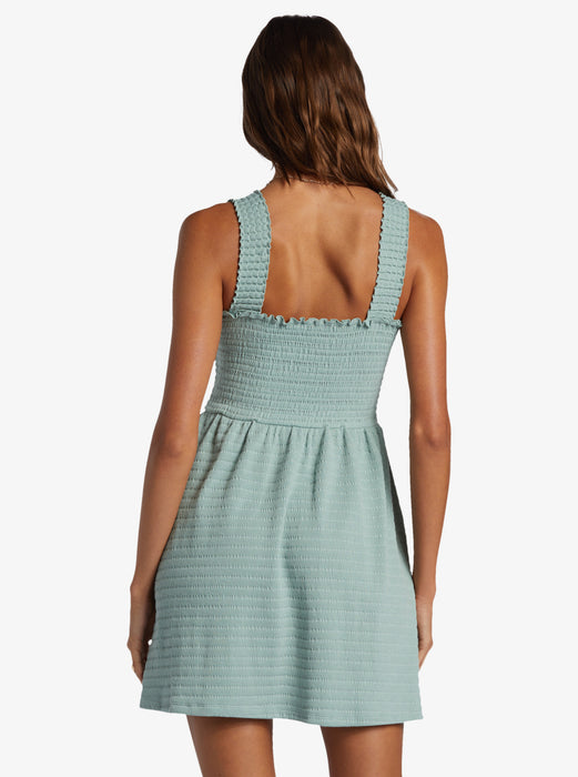 Roxy Hanging 10 Dress-Blue Surf