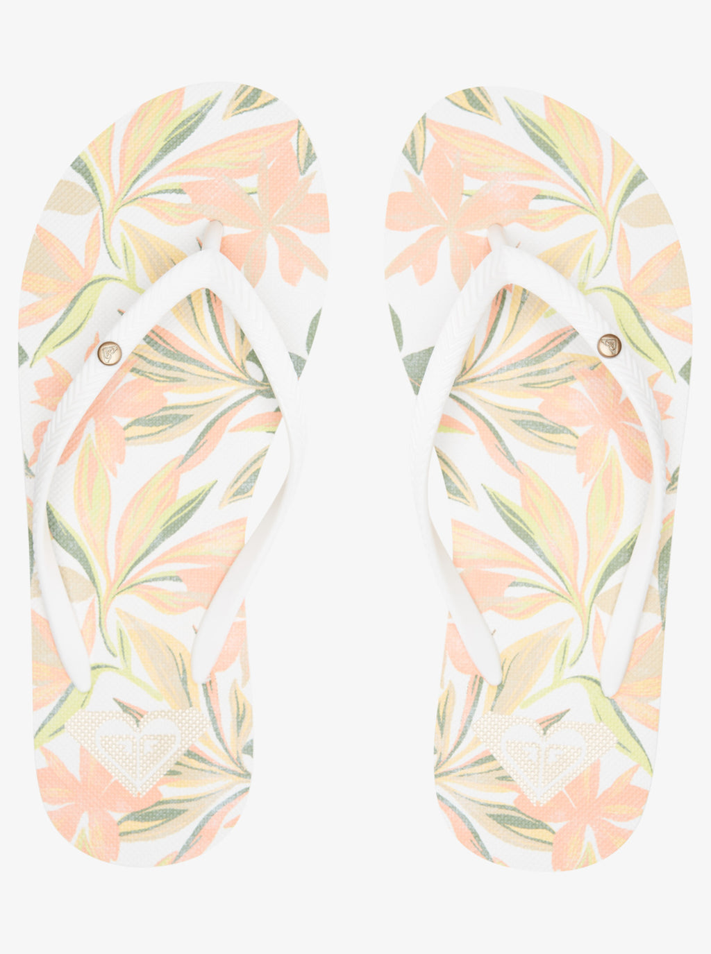 Roxy Bermuda Print Sandal-Lt Peach