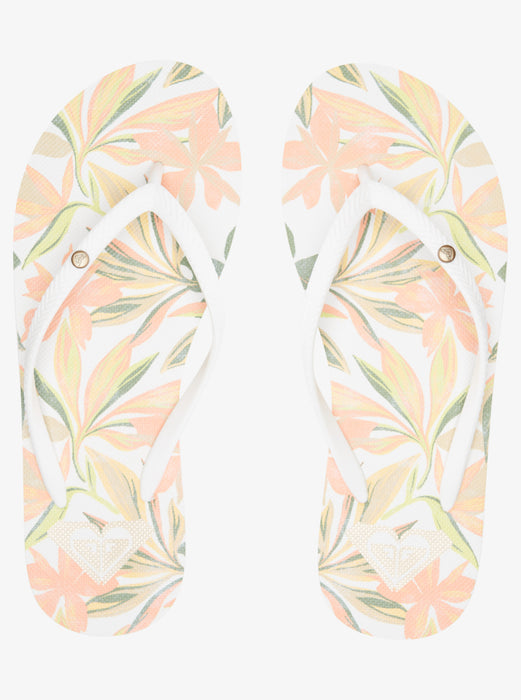 Roxy Bermuda Print Sandal-Lt Peach