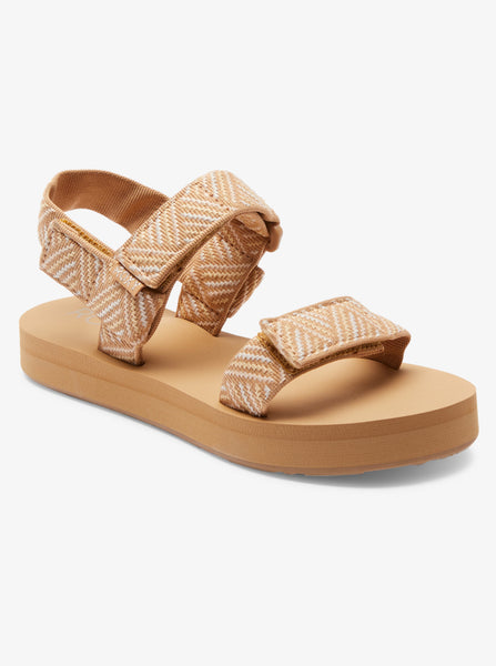Roxy Roxy Cage Sandal-Tan/Brown — REAL Watersports