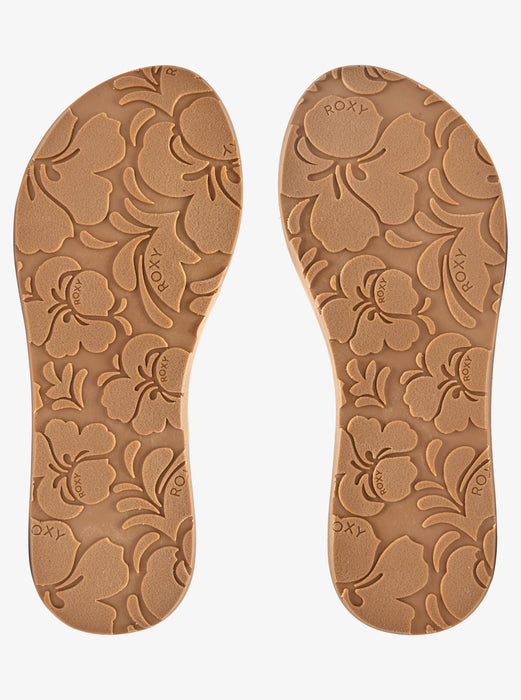 Roxy Porto Raffia Sandal-Multi