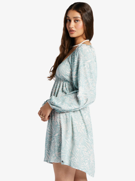 Roxy Sweetest Shores Dress-Blue Surf — REAL Watersports
