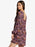 Roxy Sweetest Shores Dress-Anthracite Floral Daze