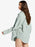 Roxy Kick Back Washed Cord L/S Shirt-Blue Surf