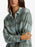 Roxy Let It Go Flannel L/S Shirt-Blue Surf Hallo Plaid