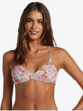 Roxy PT Beach Classics Ba Athl Tri Top-Tiger Lily Autumn Ditsy