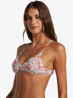 Roxy PT Beach Classics Ba Athl Tri Top-Tiger Lily Autumn Ditsy