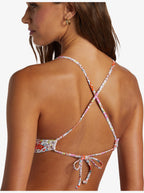 Roxy PT Beach Classics Ba Athl Tri Top-Tiger Lily Autumn Ditsy