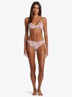 Roxy PT Beach Classics Ba Athl Tri Top-Tiger Lily Autumn Ditsy