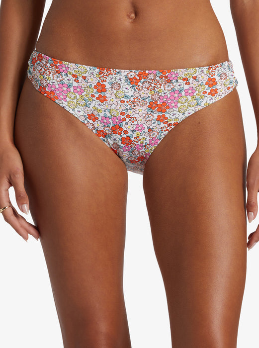 Roxy PT Beach Classics Strap Hipster Bottom-Tiger Lily Autumn Ditsy