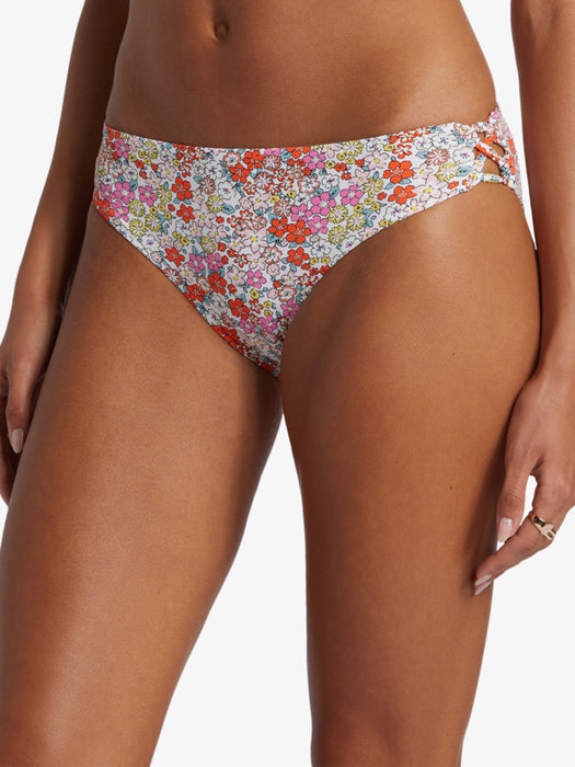 Roxy PT Beach Classics Strap Hipster Bottom-Tiger Lily Autumn Ditsy